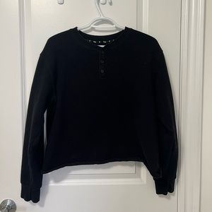TNA, Cropped Crew Neck Sweater